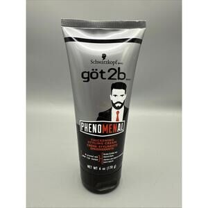 NEW Schwarzkopf got2b Phenomenal Thickening Styling Cream 6 oz